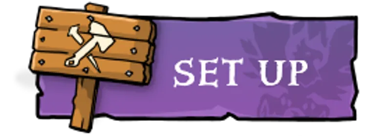 Asset pack promo image for 3. Set Up