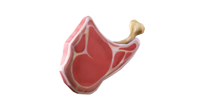 Asset pack promo image for food_renders