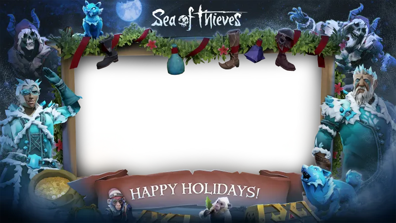 Asset pack promo image for Festive Frame