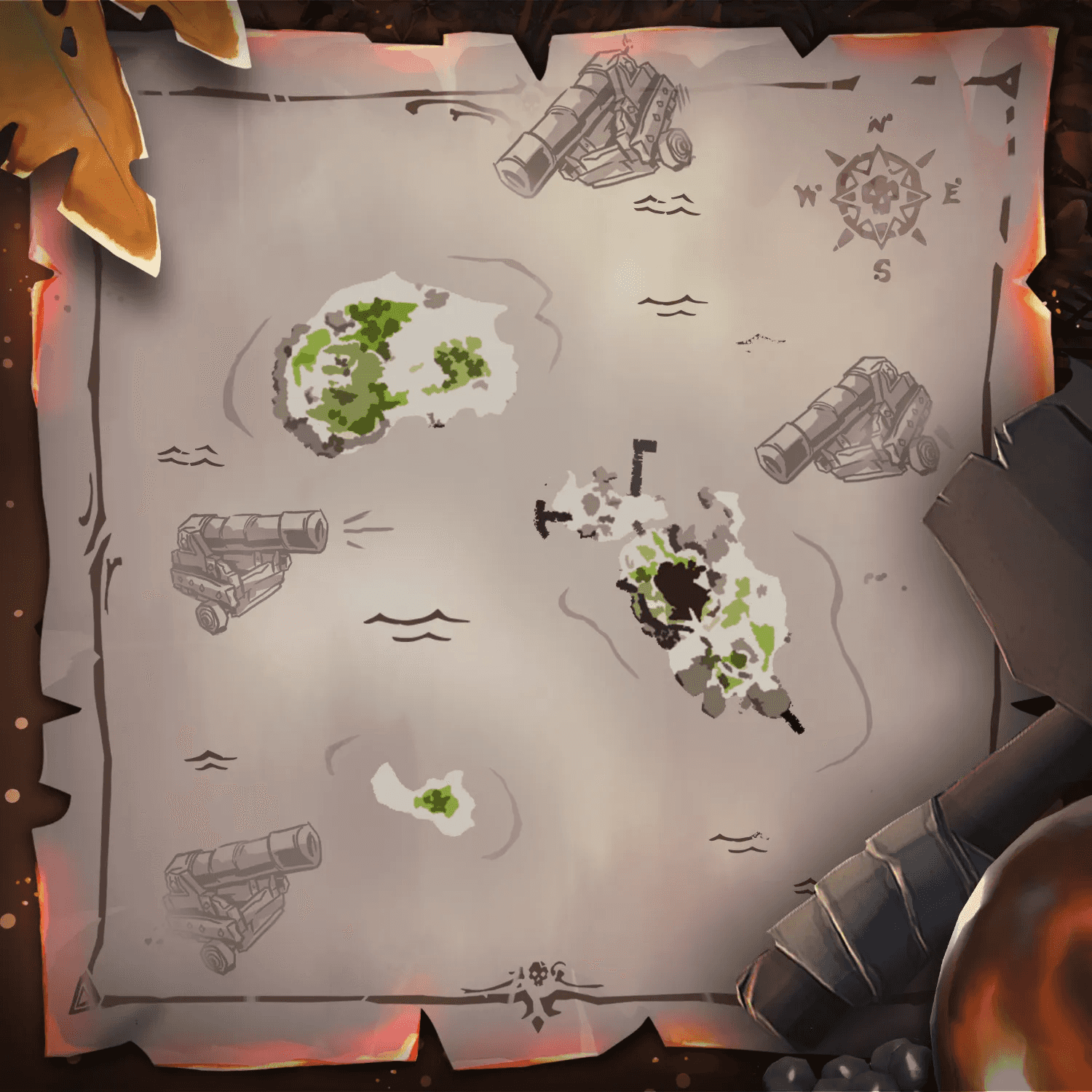 Pop-up Plunder Maps