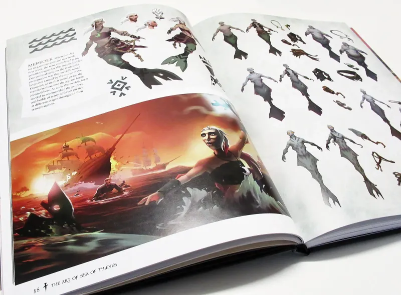 Asset pack promo image for Art of the Sea of Thieves