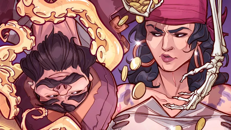 Asset pack promo image for 1000 Days of Sea of Thieves