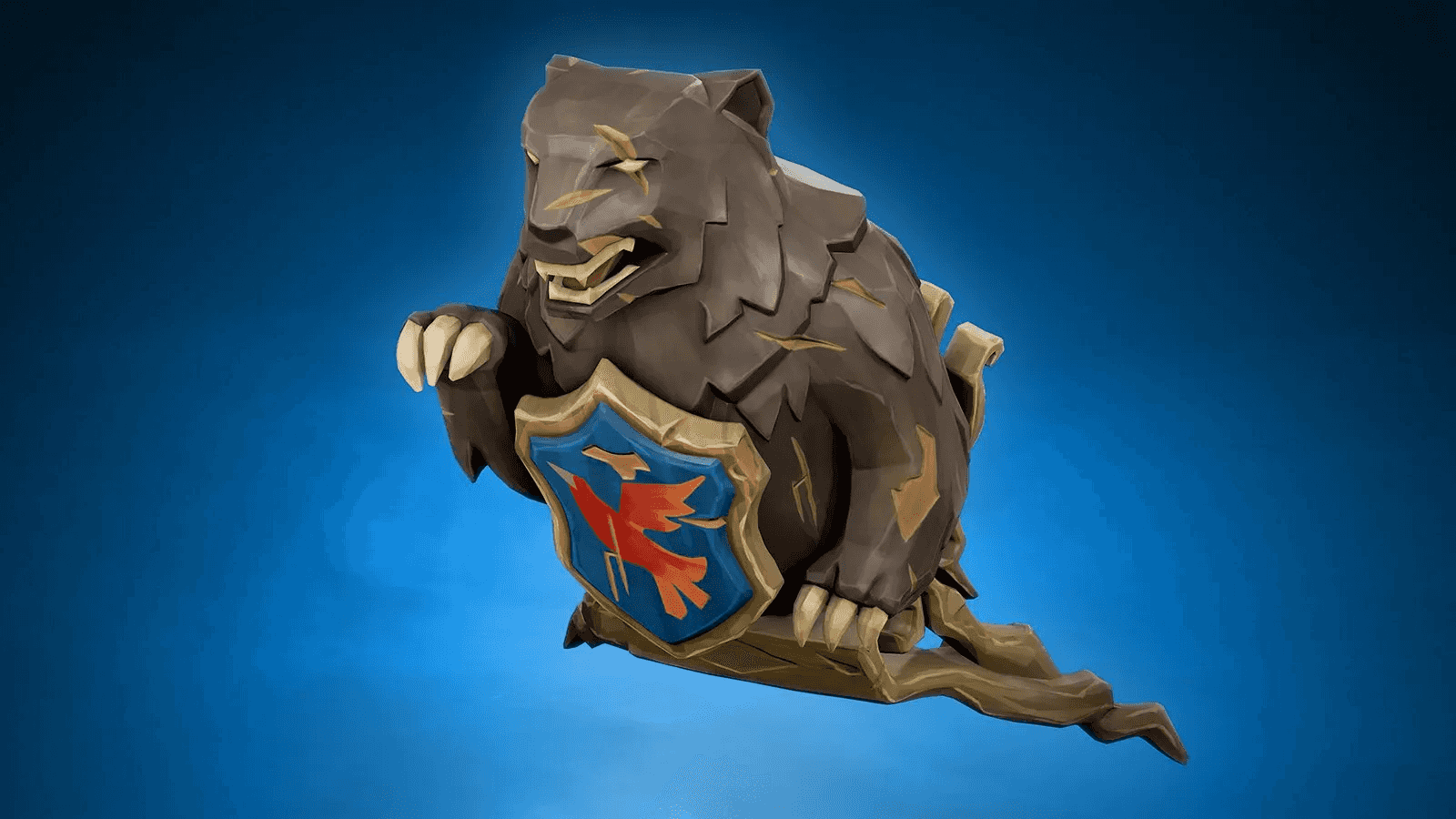Bear & Bird Figurehead