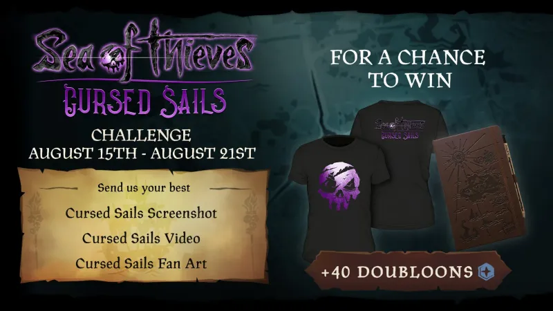Asset pack promo image for Cursed Sails Challenge