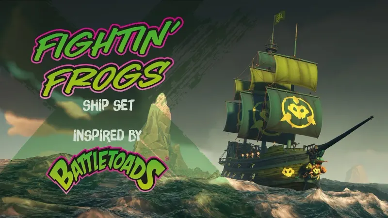 Asset pack promo image for Fightin' Frogs Sip Set