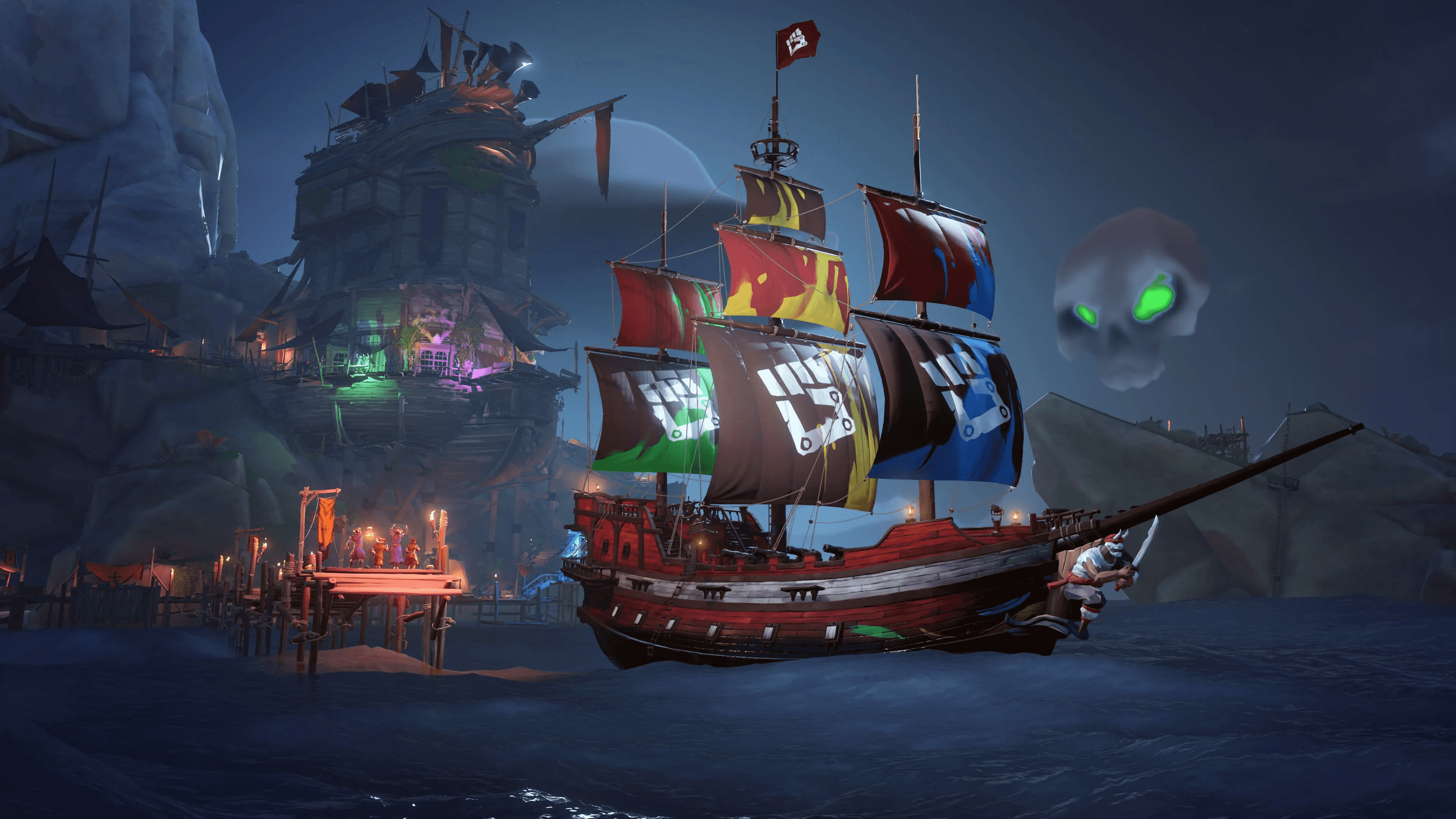 Mutinous Fist Ship Set