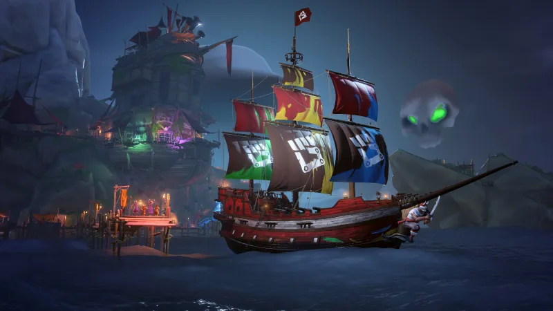 Asset pack promo image for Mutinous Fist Ship Set