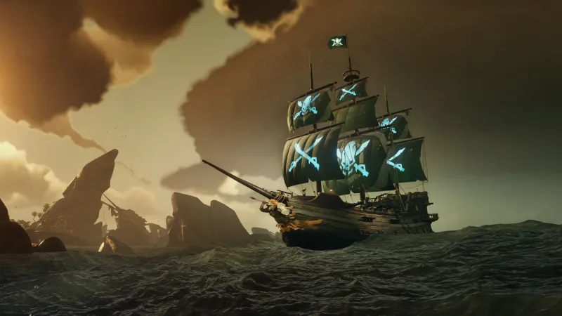 Asset pack promo image for Noble Spartan Sails & Flag