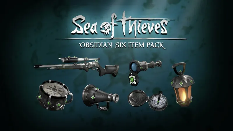 Asset pack promo image for Obsidian Six Pack