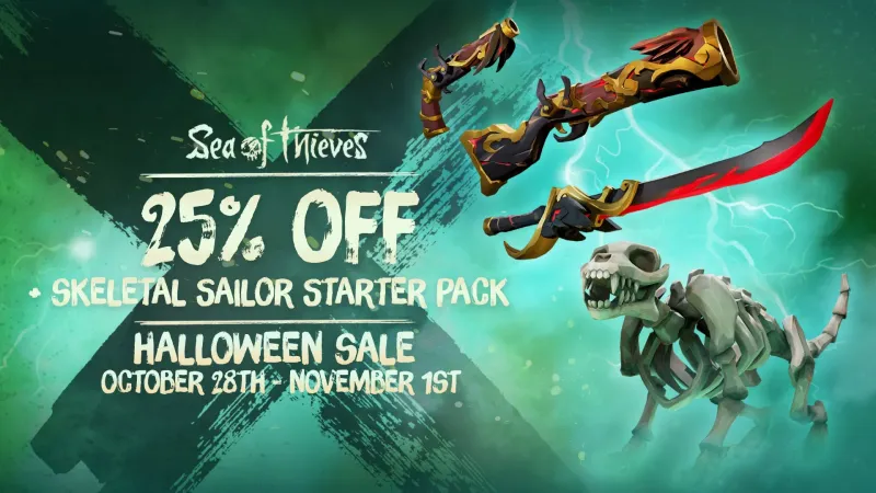 Asset pack promo image for Skeletal Sailor Starter Pack