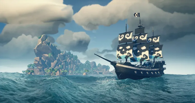 Asset pack promo image for Valiant Corsair Ship Set